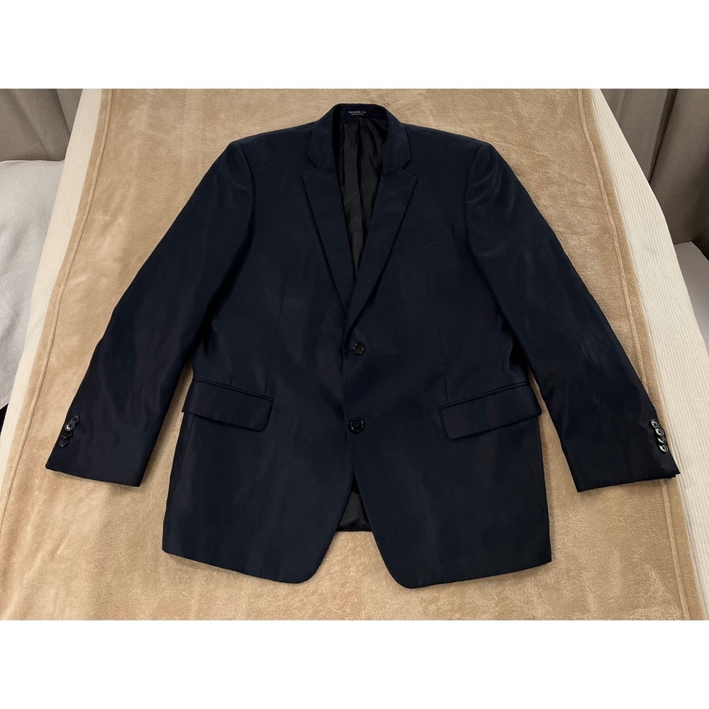 John Varvatos premium Tailored Blazer size‎ 46R Dark Navy Blue U.S.A.